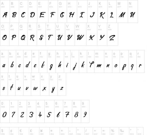Hello Love Font