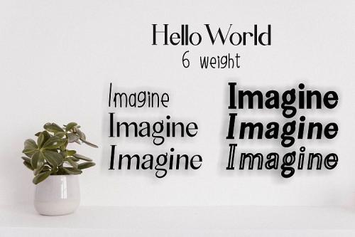 Hello World Font