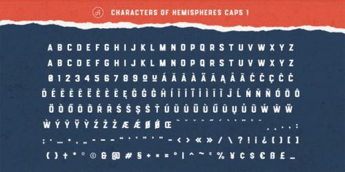 Hemispheres Font