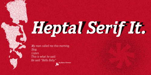 Heptal Book Font