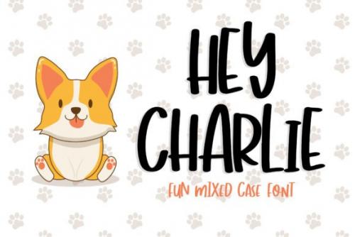 Hey Charlie Script Font