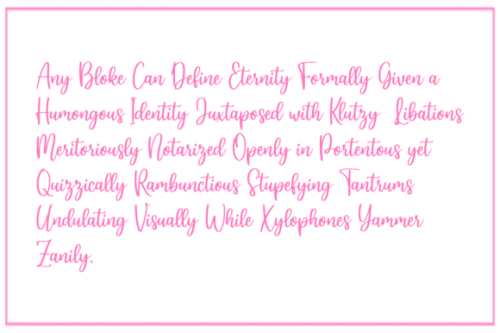 Hey butterfly Script Font