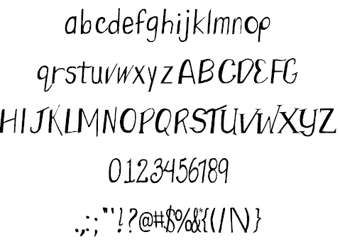 Higgledy Pigs Big Font