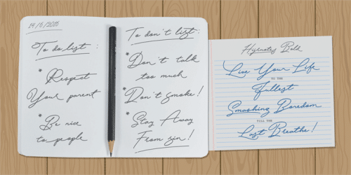 Hijrnotes Font