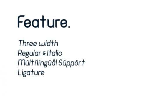 Hinge Sans Serif Font Family