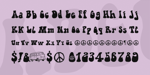 Hippie Movement Font