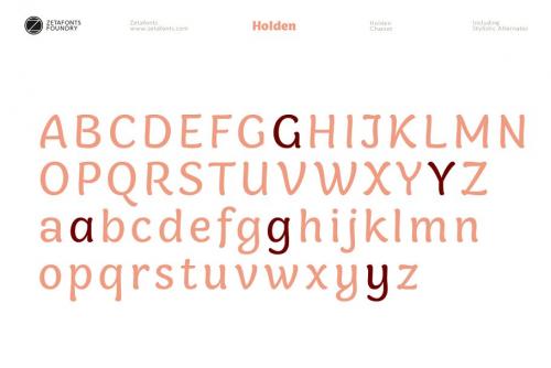 Holden Font Family