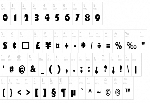 Hole Hearted Font