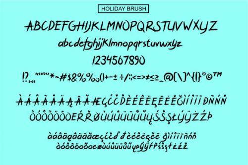 Holiday Summer Beach Font