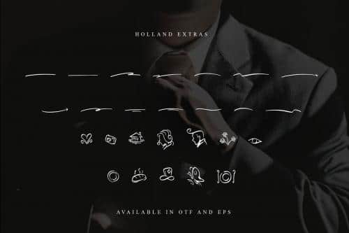 Holland Script Font