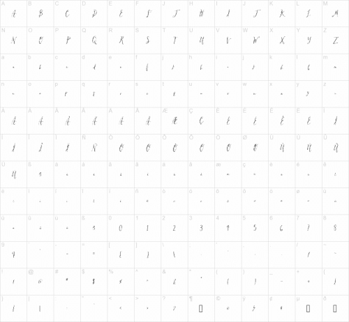 Hollyhock Calligraphy Font