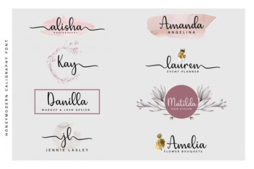 Honey Calligraphy Font