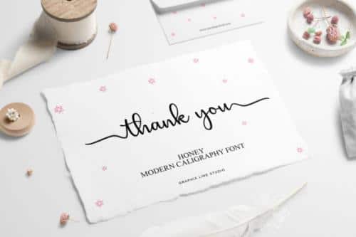 Honey Calligraphy Font