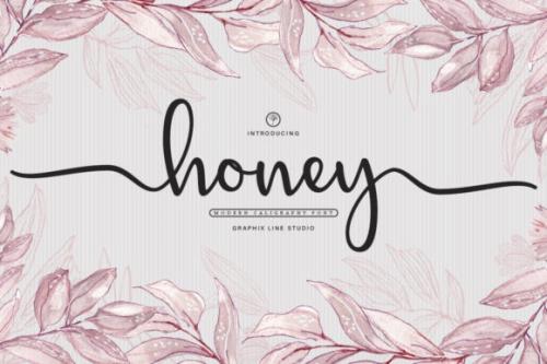 Honey Calligraphy Font