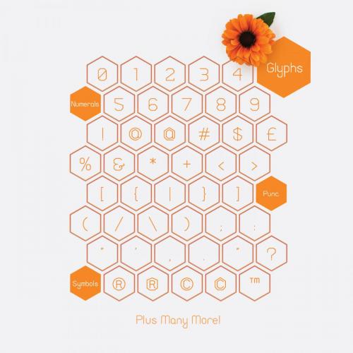 Honeycomb Font