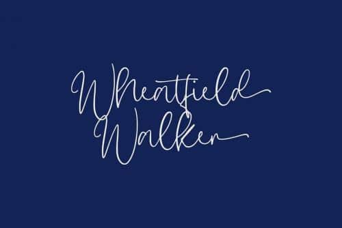 Hugesnow Signature Font