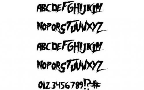 Hulkamania Font Hogan Mania Font
