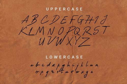 Husslee Break Handwritten Font
