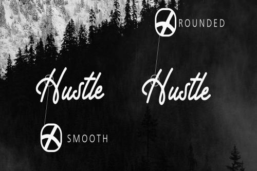 Hustle Faster Script Font