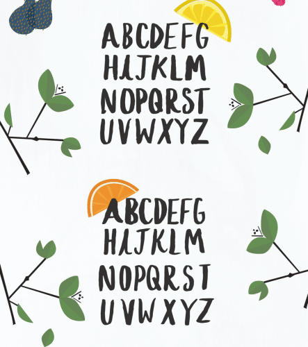 Iced Tea Font