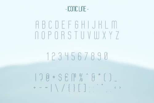 Iconic Font Family