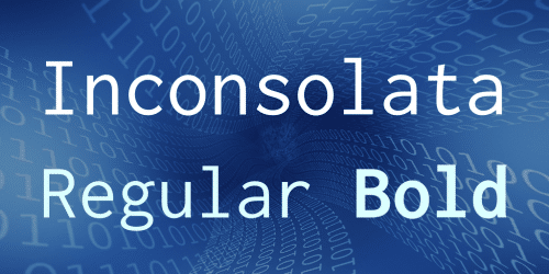 Inconsolata Font Family