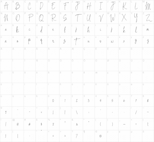 Indesign Signature Script Font