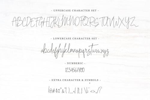 Indesign Signature Script Font