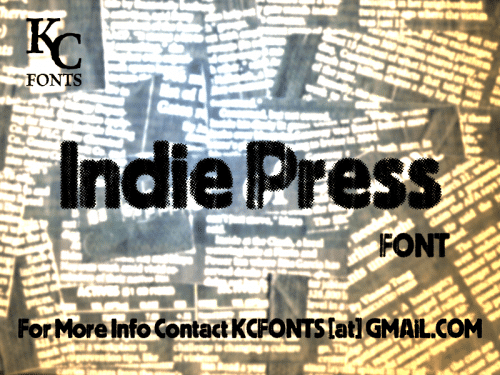 Indie Press Font