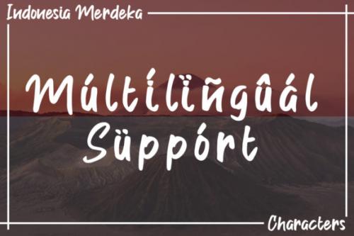 Indonesia Merdeka Font