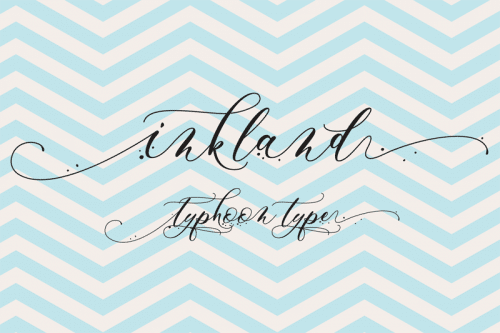 Inkland Script Font
