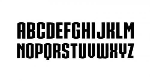 Iron Man Font