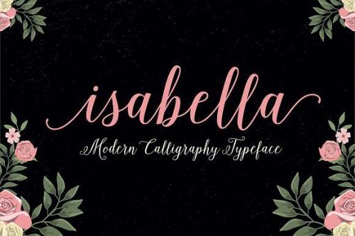 Isabella Script Font