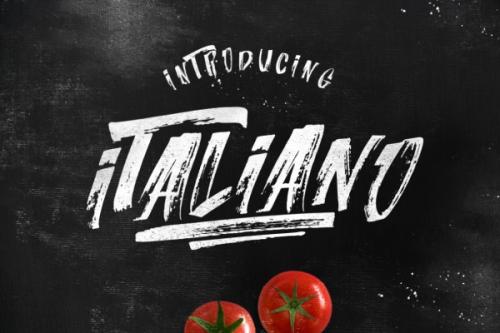 Italiano Brush Font