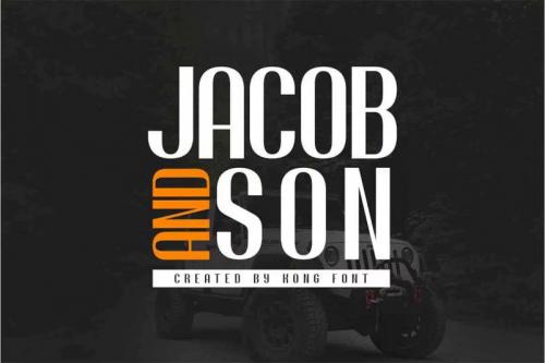 Jacob And Son Sans Serif Font