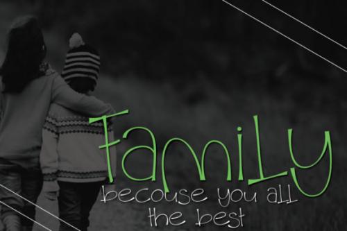 January Display Font