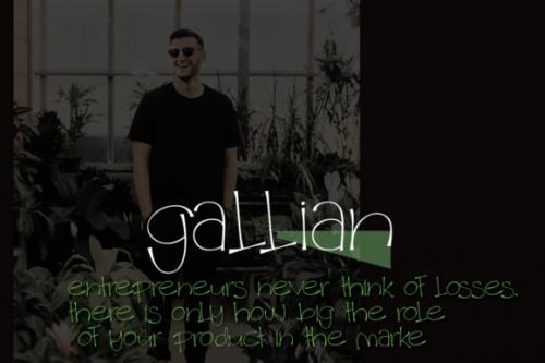 January Display Font