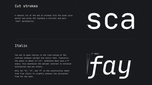 JetBrains Mono Sans Serif Font
