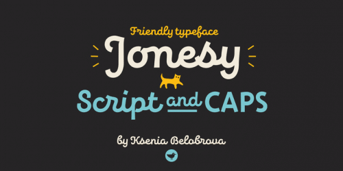Jonesy Font Family
