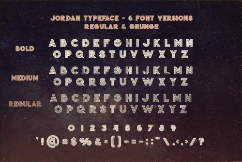 Jordan – Display Font