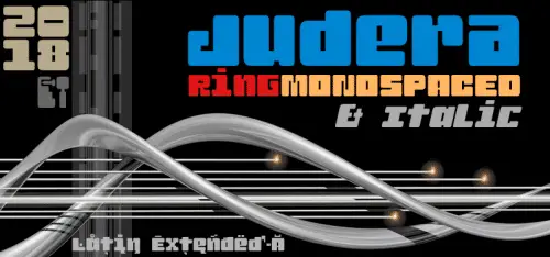 Judera Ring Font