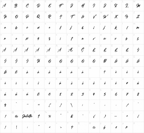 Julietta Script Font