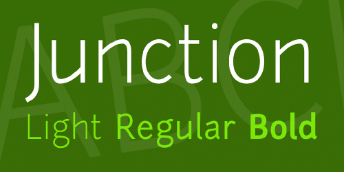 Junction Font
