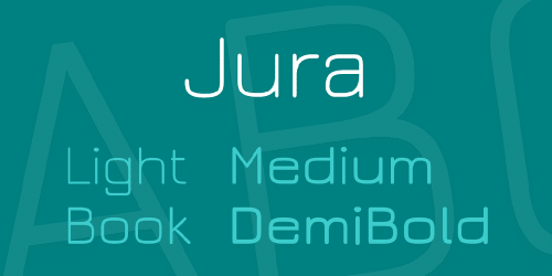 Jura Font