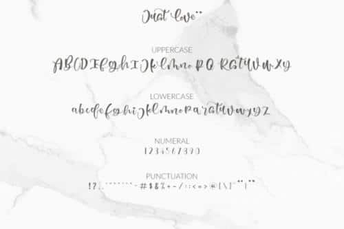Just Love Handwritten Font