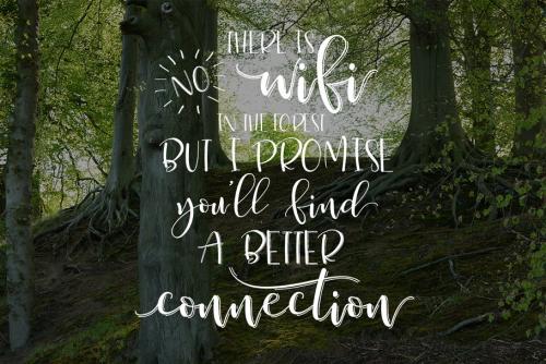 Just Write Hand Lettered Font