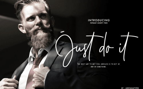 Just do it Handwritten Font