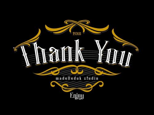 Justify Layered Font