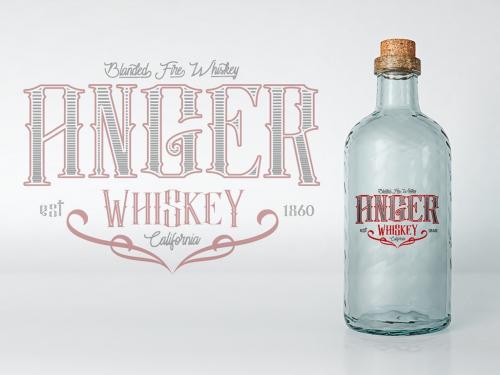 Justify Layered Font