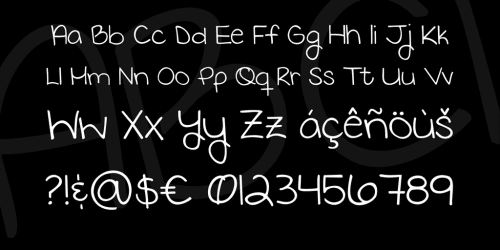 KG Keep Your Head Up Font